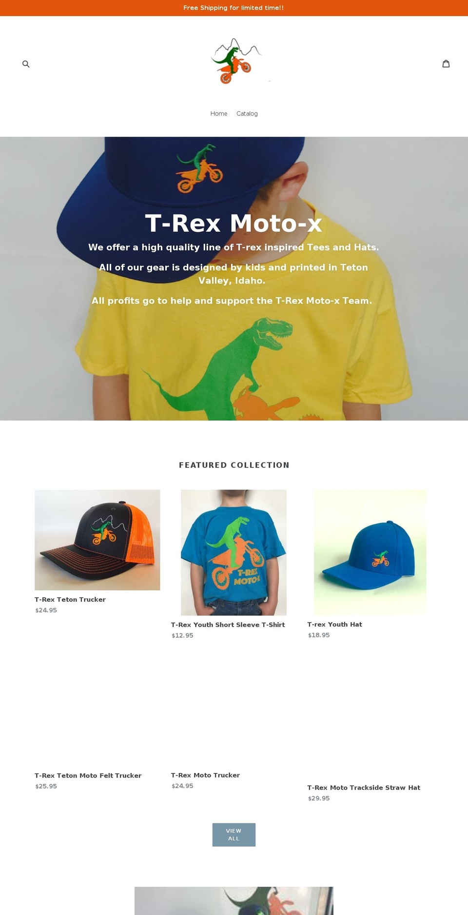 trexmotox.com — Shopify storefront screenshot
