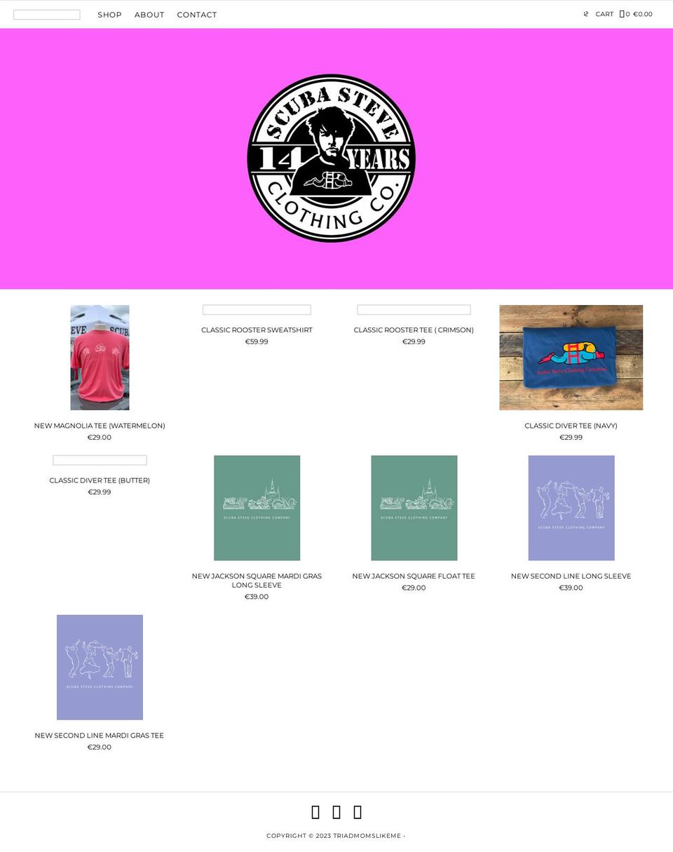 triadmomslikeme.com shopify website screenshot