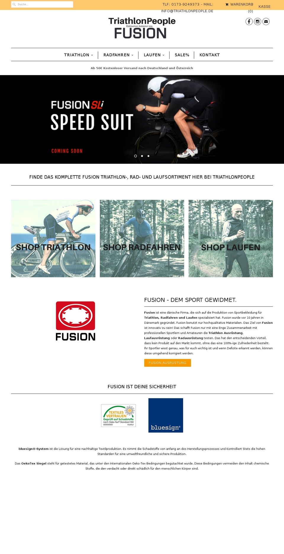 triathlon-people.de shopify website screenshot
