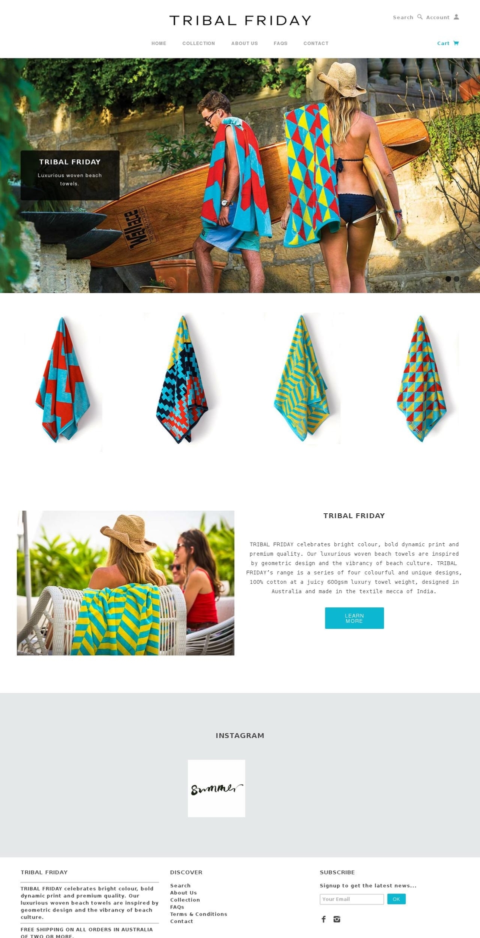 tribalfriday.com shopify website screenshot