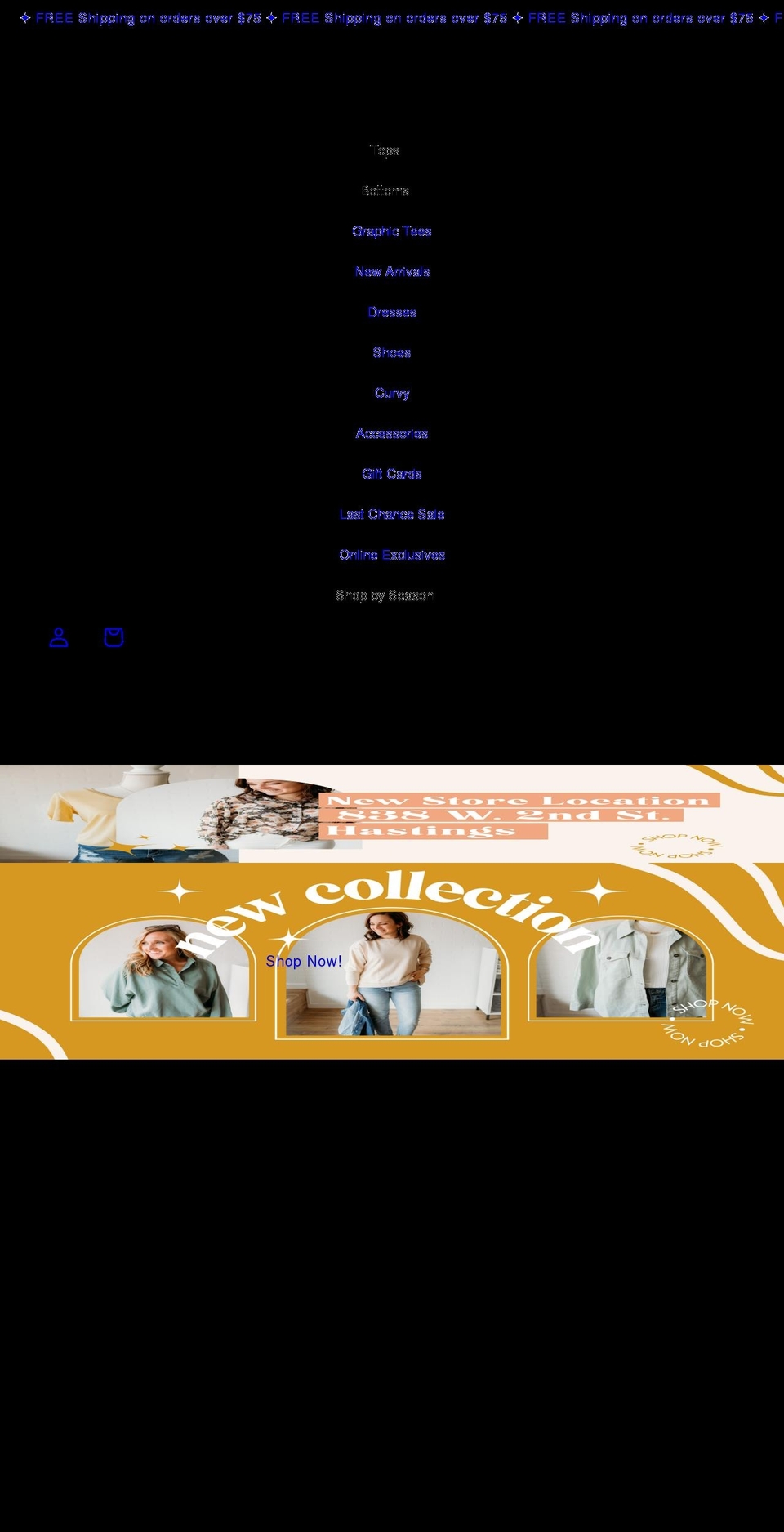 tribeboutiquellc.com — Shopify storefront screenshot