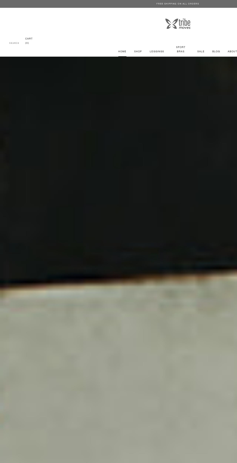 tribemoves.com shopify website screenshot