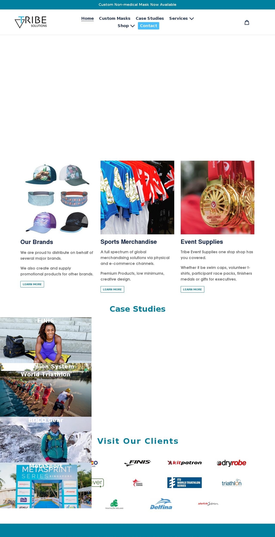 tribesolutions.com shopify website screenshot