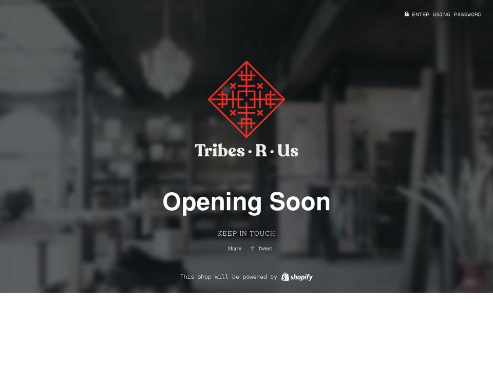 tribesrus.com shopify website screenshot