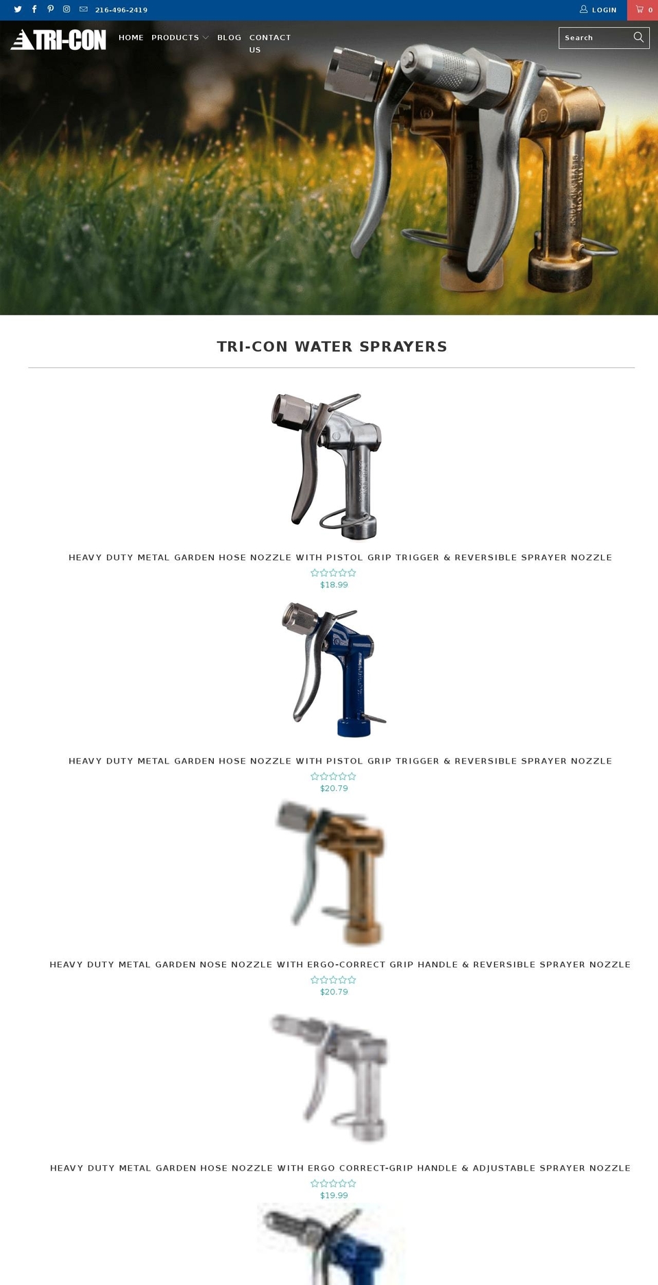 Madsections- Shopify theme site example triconsprayers.com