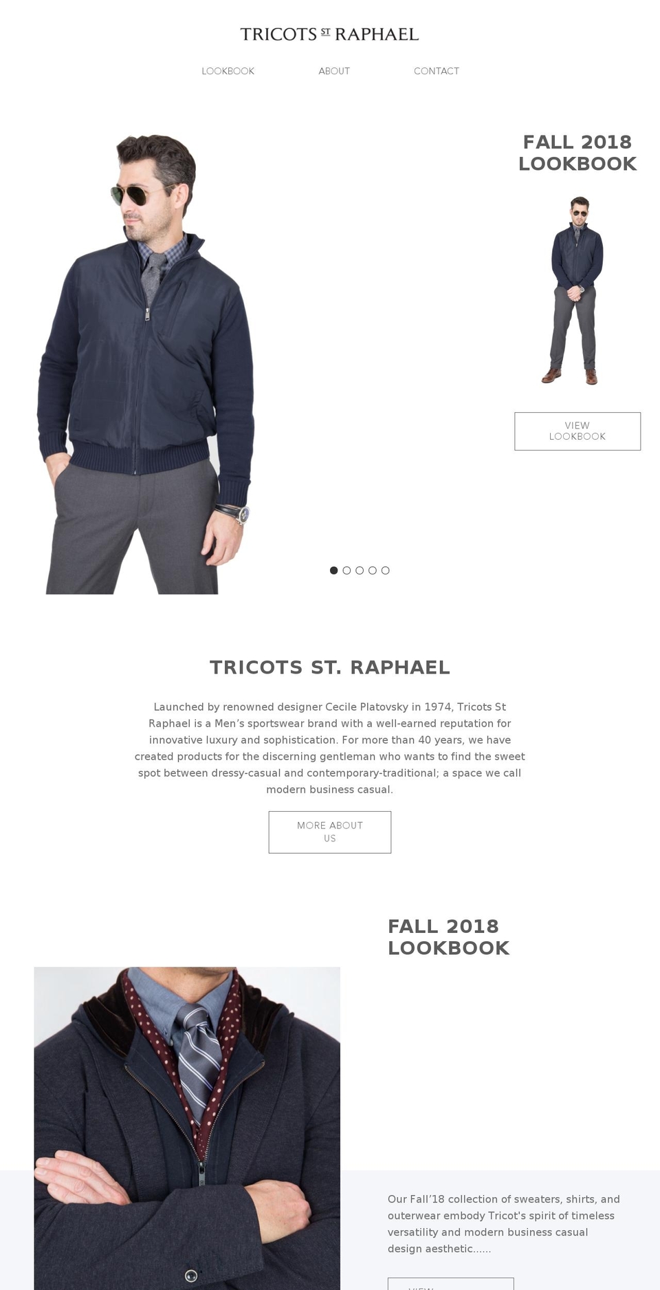 tricotsstraphael.com shopify website screenshot