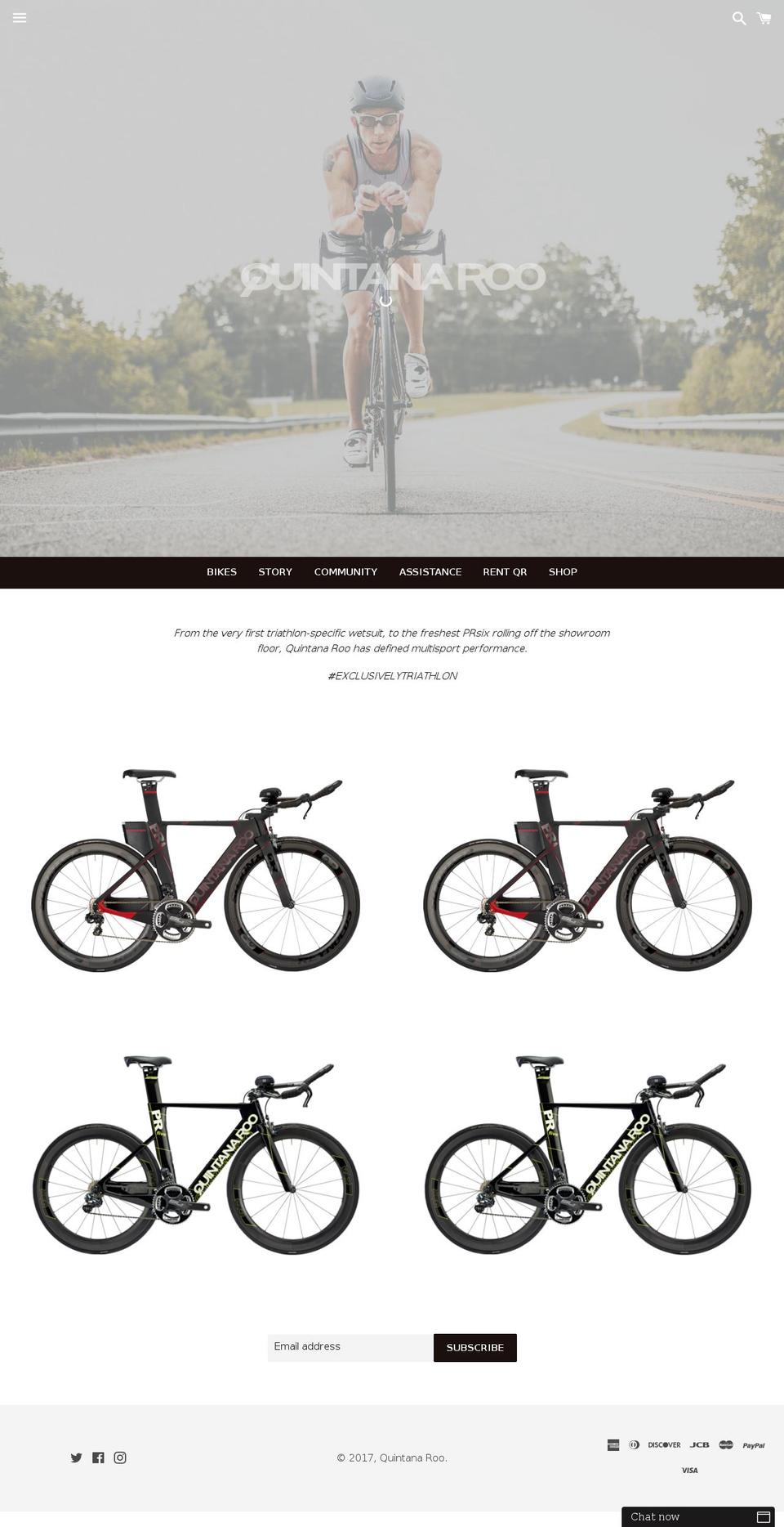 tricyclerentals.com shopify website screenshot