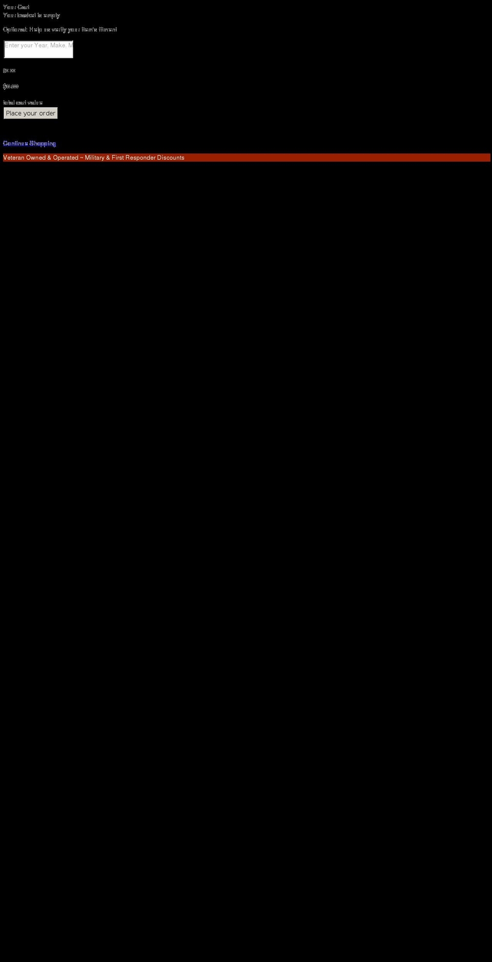 tridentatx.com shopify website screenshot
