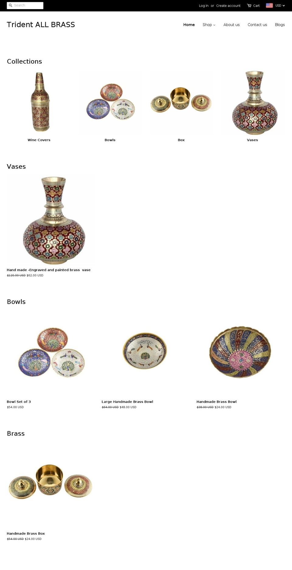 tridenteim.com shopify website screenshot