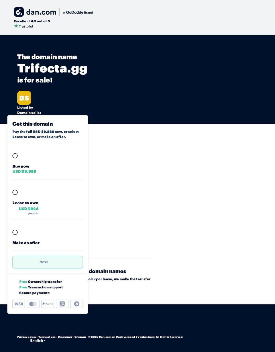 trifecta.gg shopify website screenshot