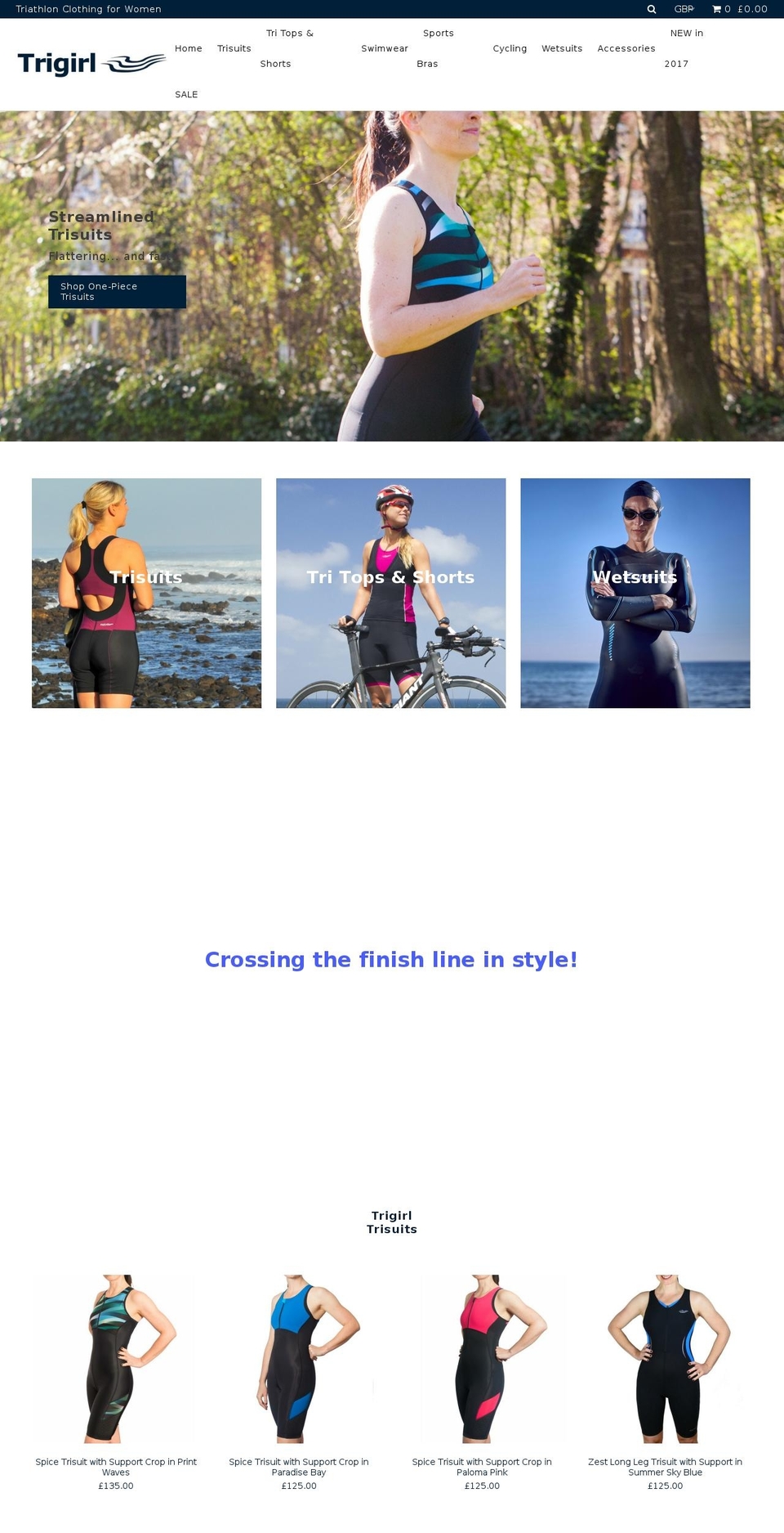 trigirl.com shopify website screenshot