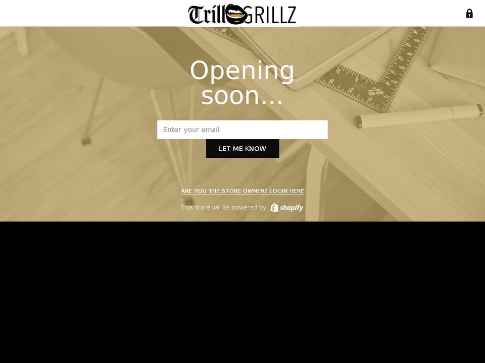 trillgrillz.com — Shopify storefront screenshot