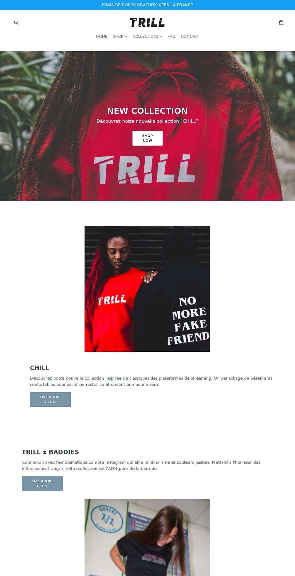 trillstudio.com — Shopify storefront screenshot
