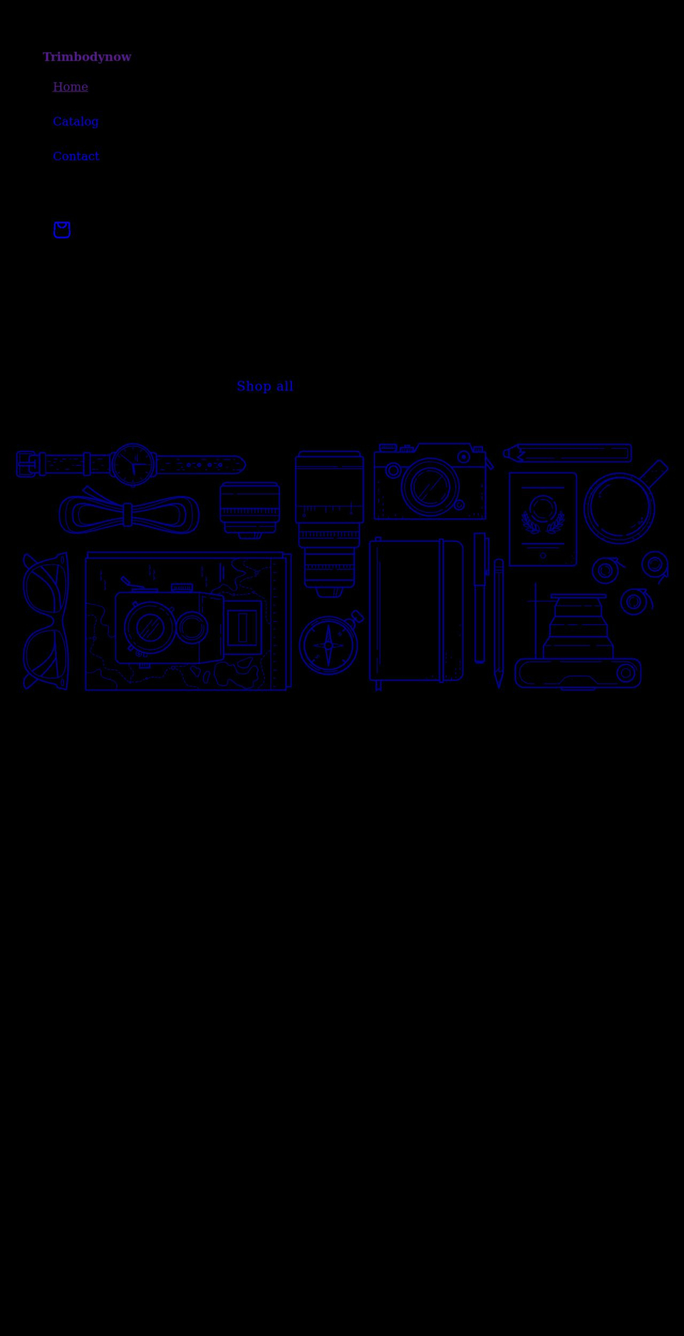 trimbodynow.com shopify website screenshot