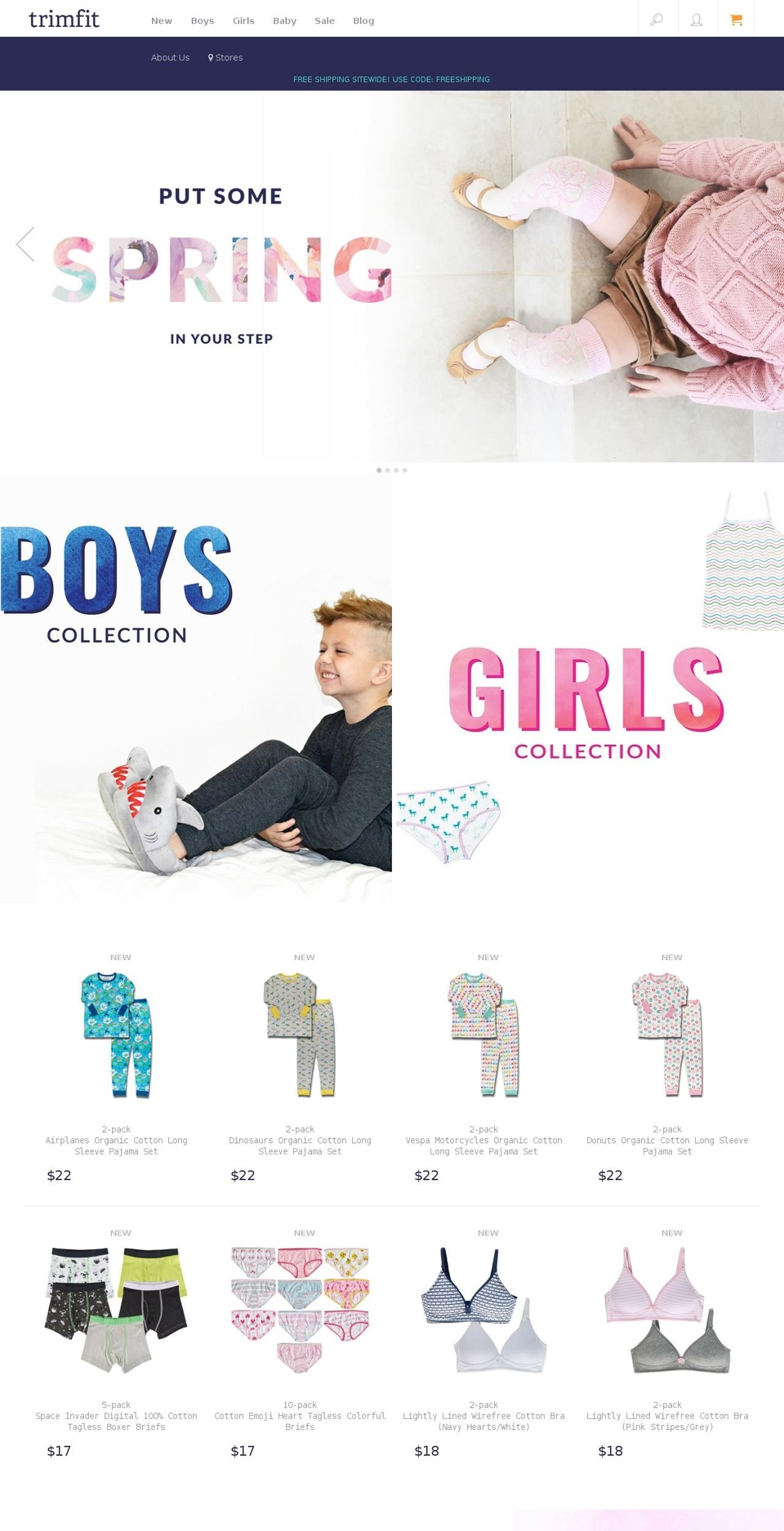 trimfit.com shopify website screenshot