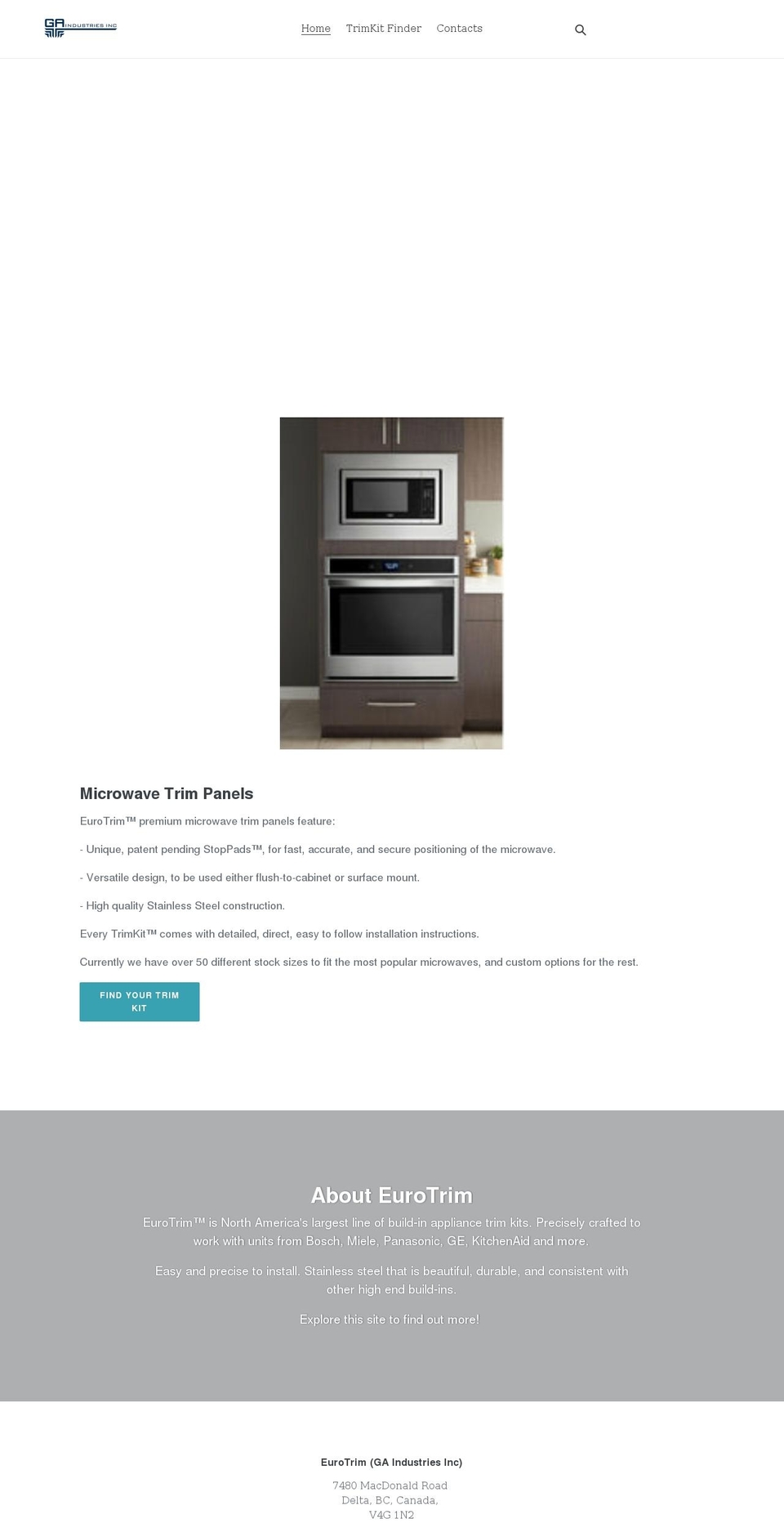 trimkits.com shopify website screenshot