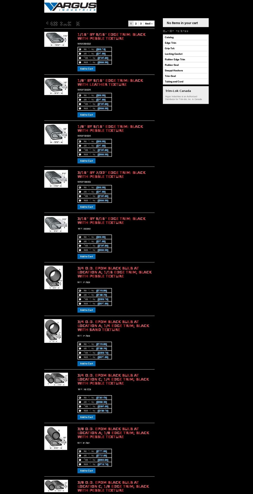 trimlok.ca shopify website screenshot