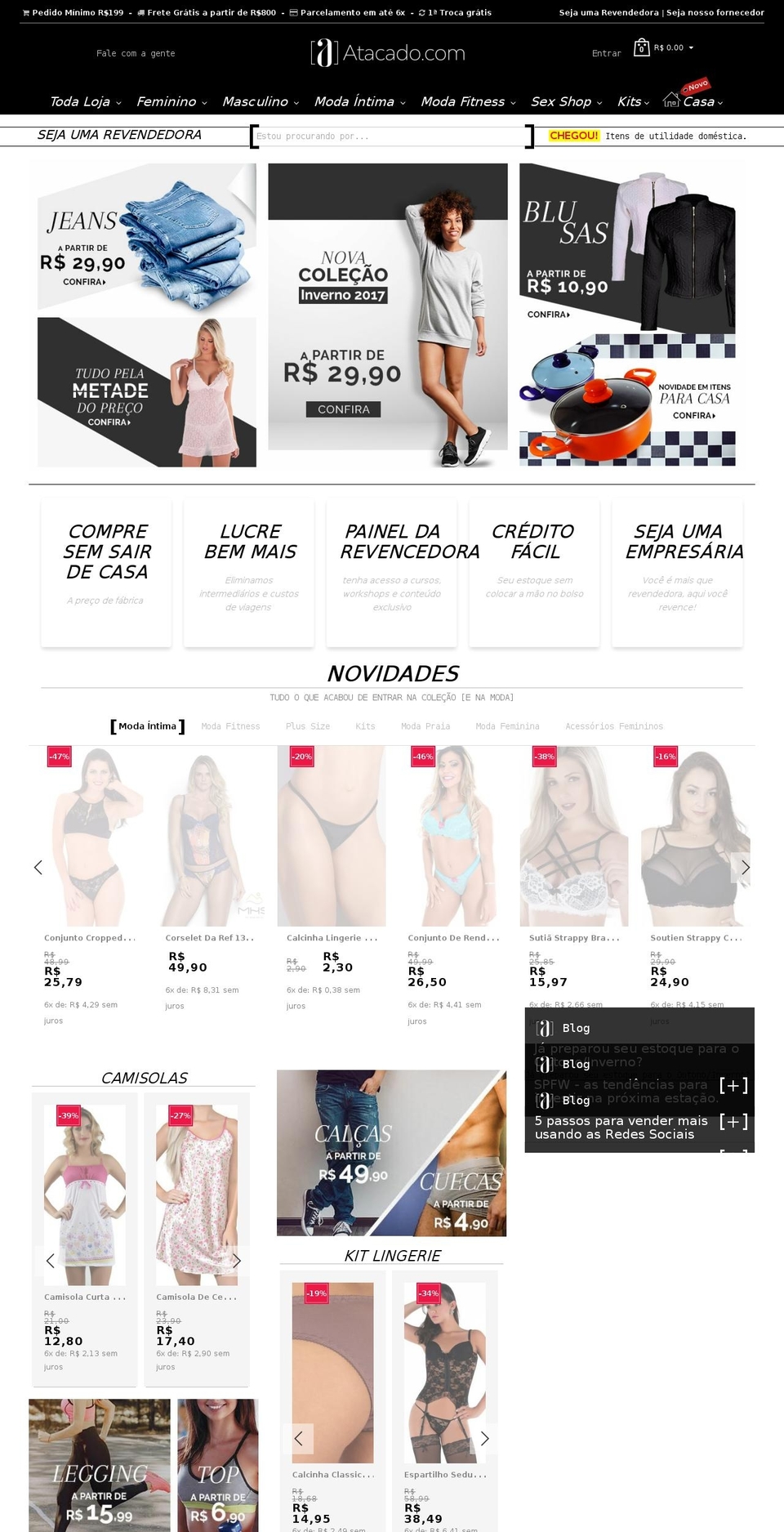 trimoda.com.br shopify website screenshot