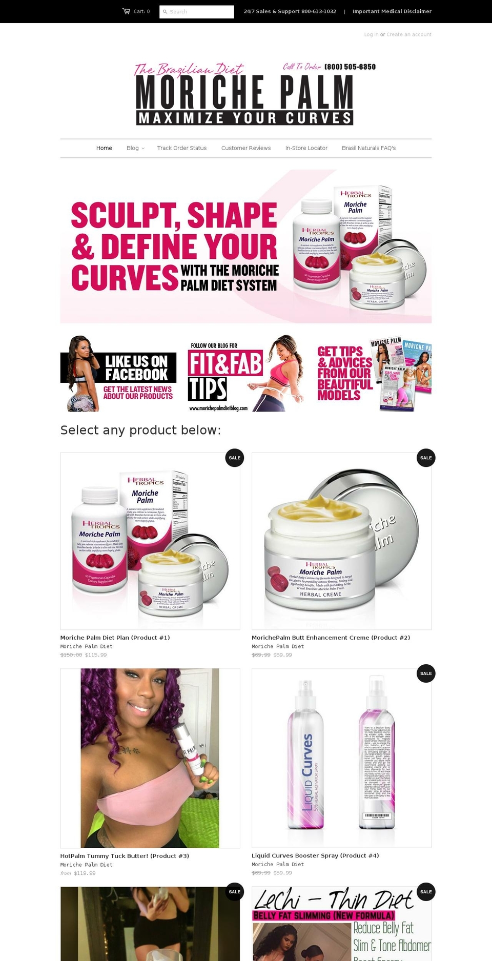 trimspadiet.com shopify website screenshot