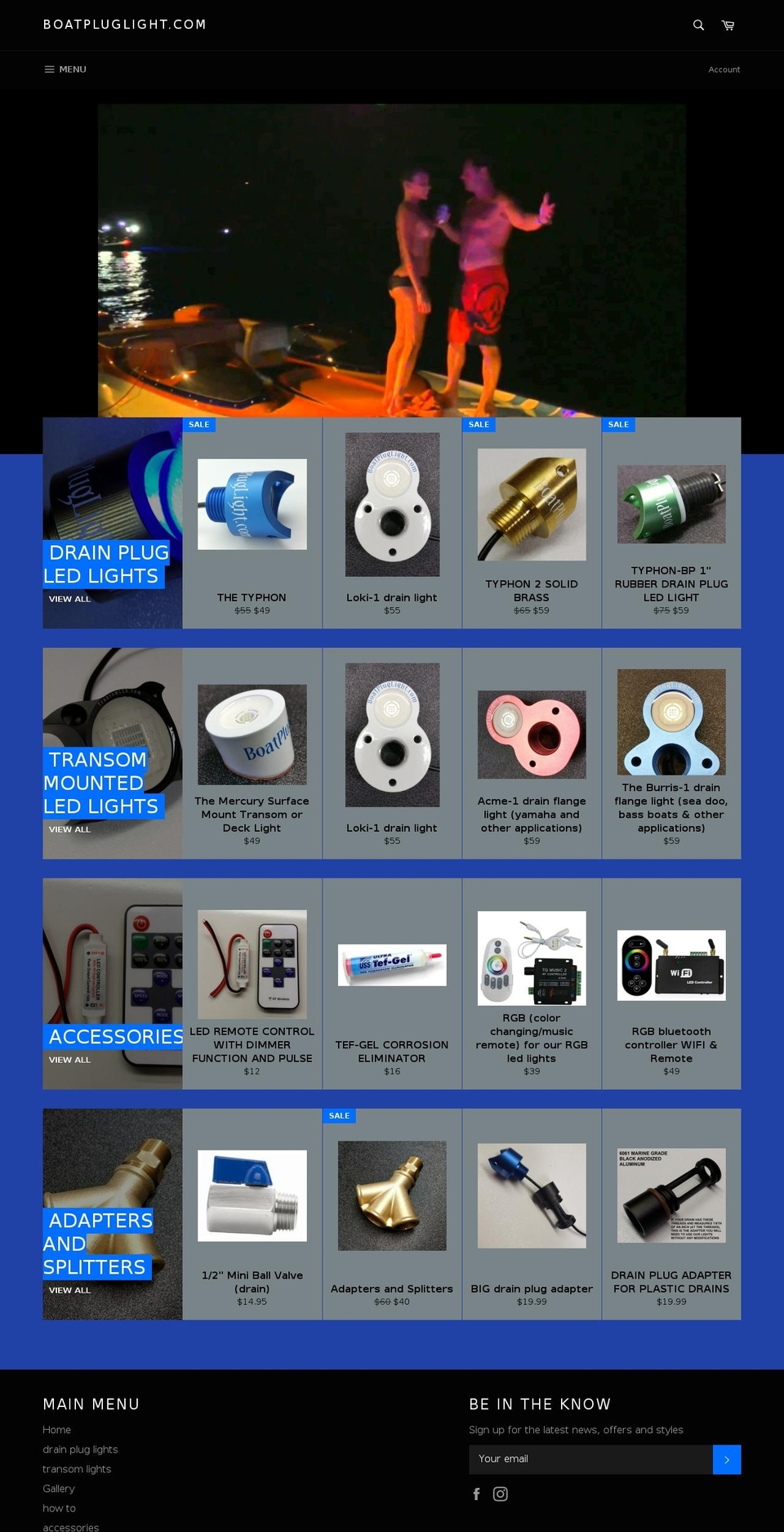 trimtablight.com — Shopify storefront screenshot