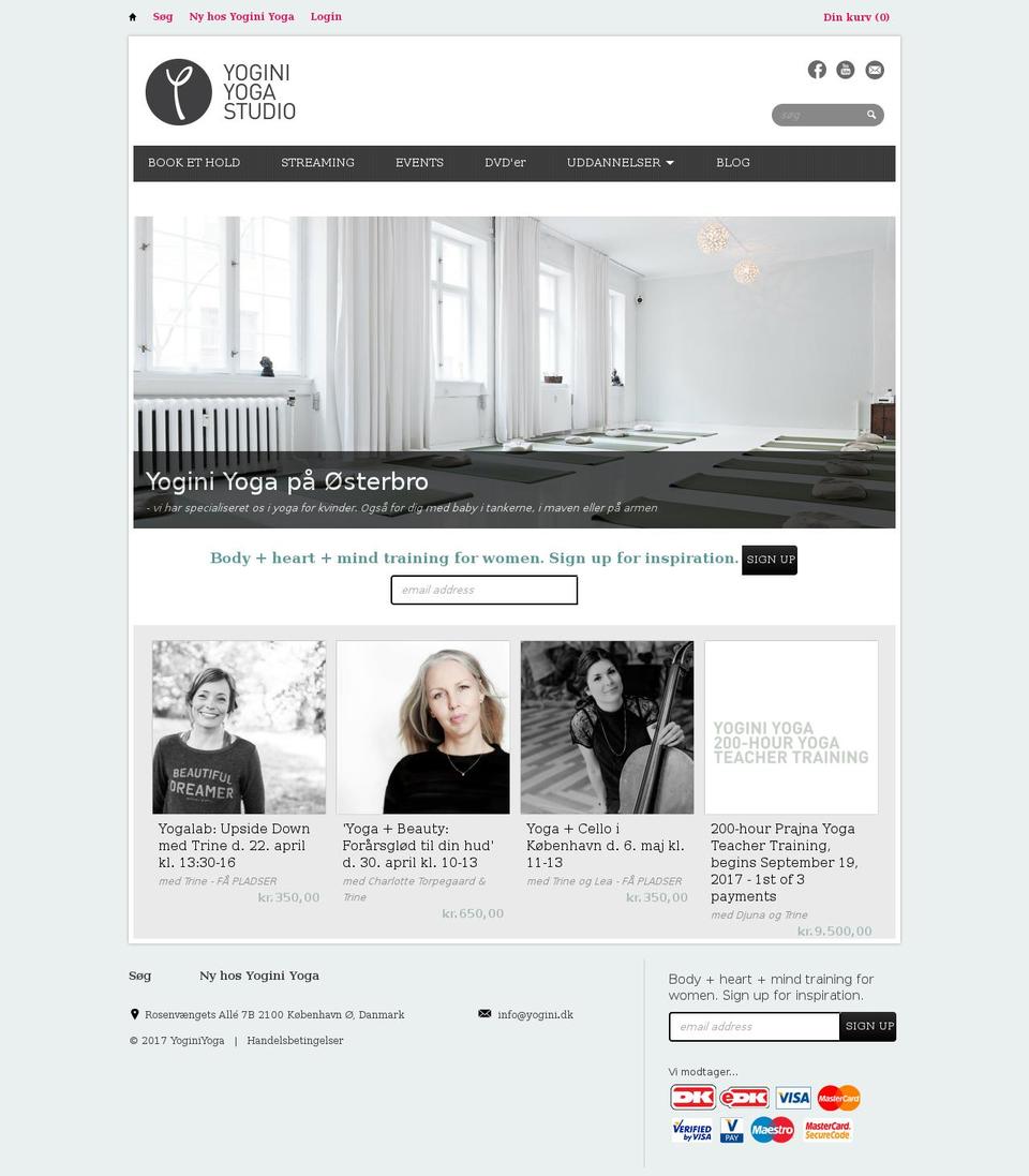 trinehedegaard.dk shopify website screenshot