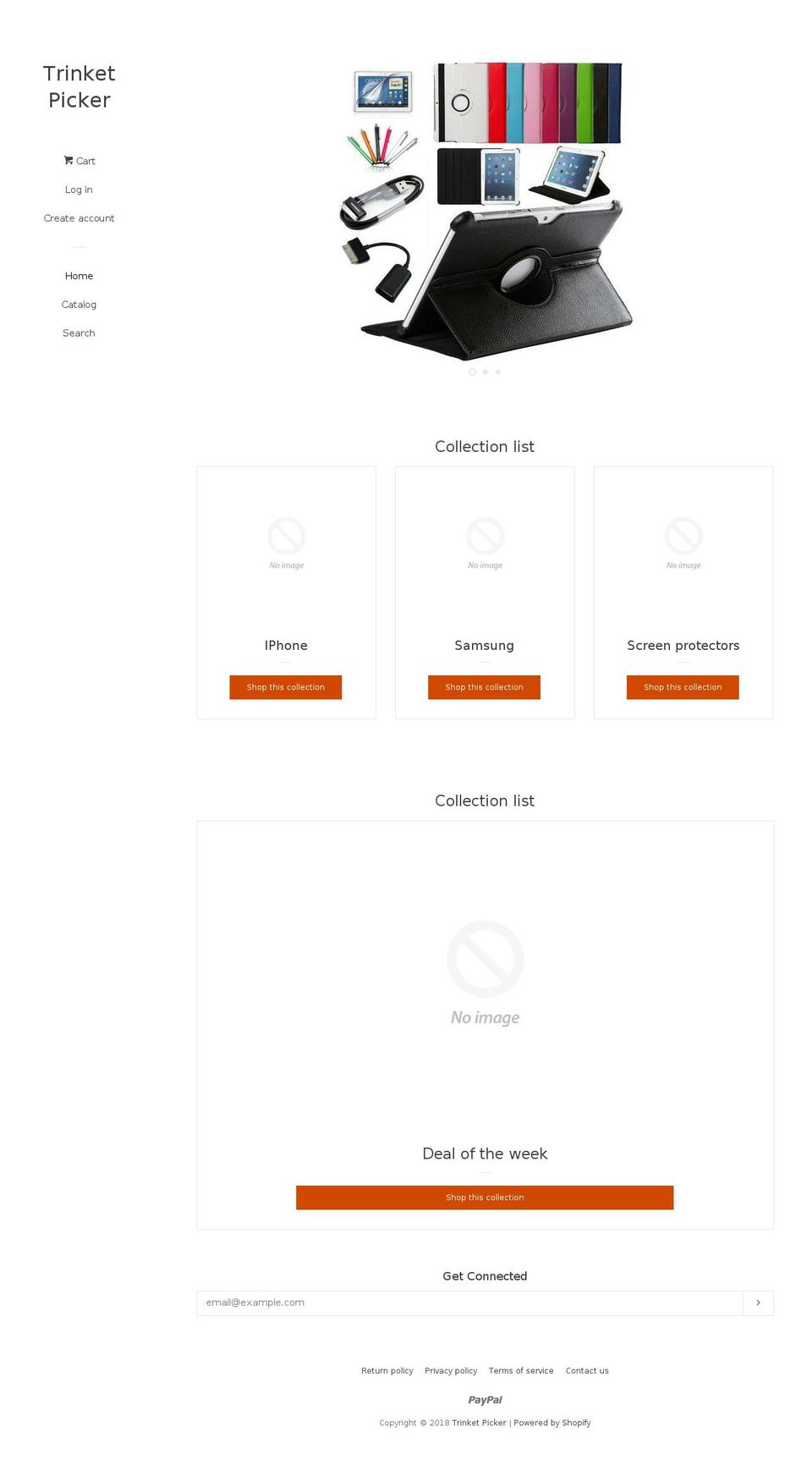 trinketpicker.com — Shopify storefront screenshot