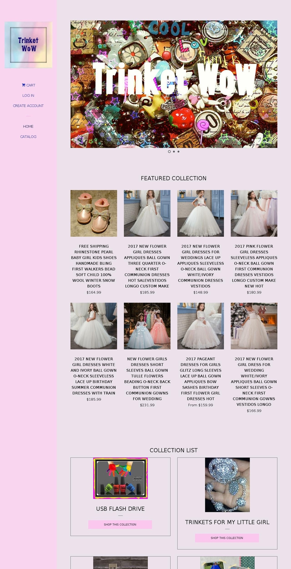 trinketwow.com — Shopify storefront screenshot