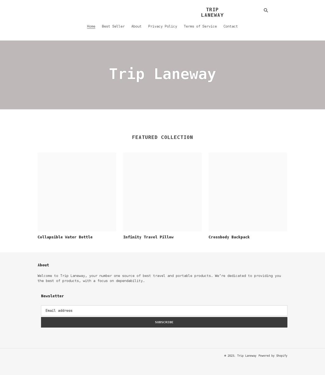trip-laneway.myshopify.com shopify website screenshot
