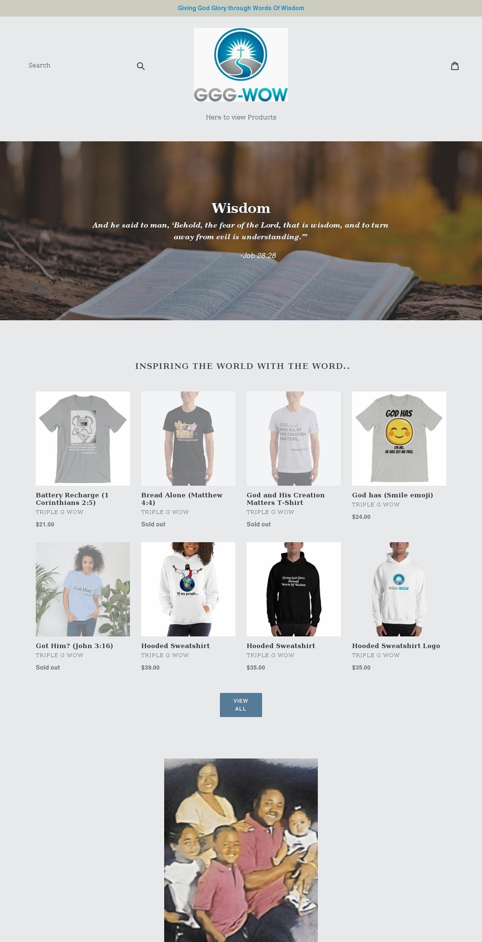 triplegwow.com shopify website screenshot