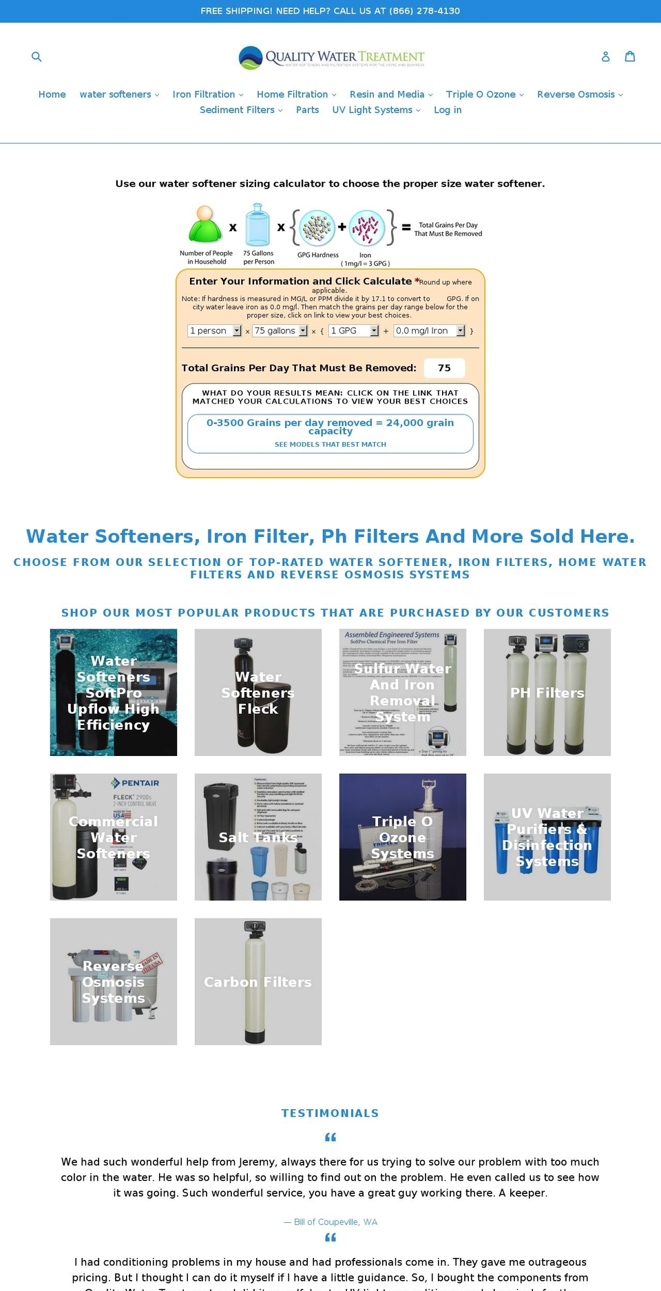 tripleosystem.com — Shopify storefront screenshot