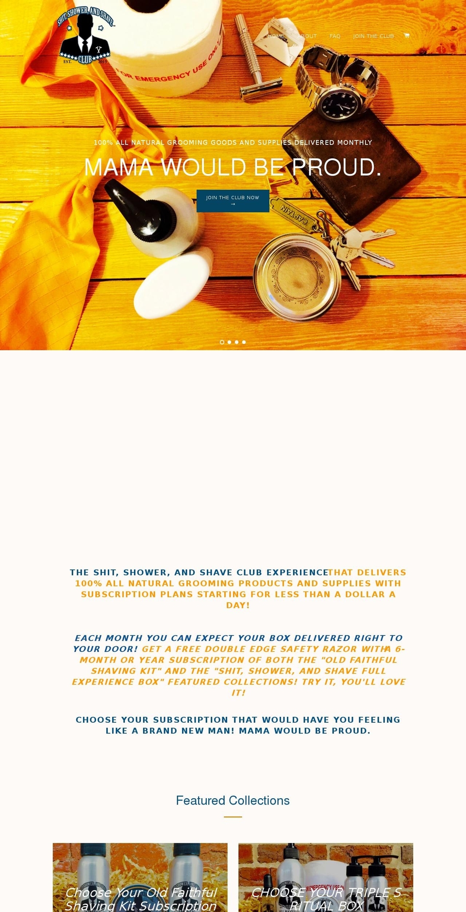 triplesclub.com shopify website screenshot