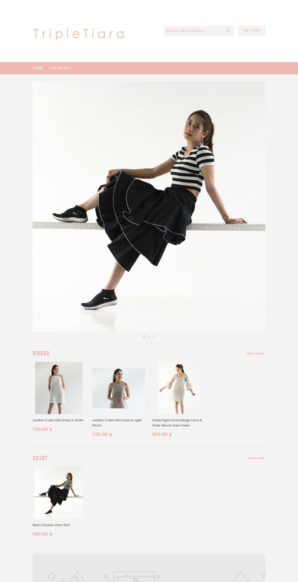 tripletiara.com — Shopify storefront screenshot