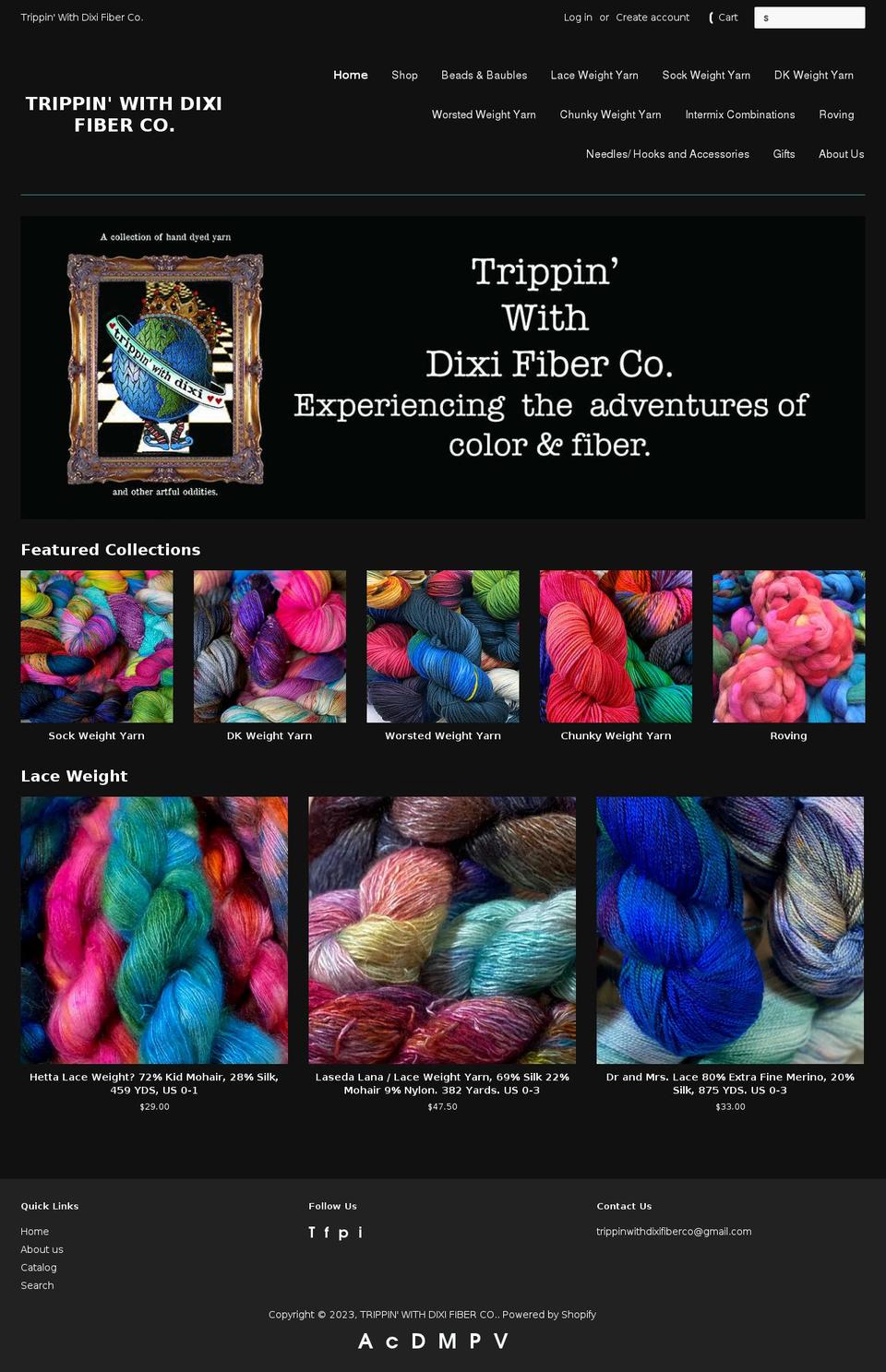 trippin-with-dixi.myshopify.com shopify website screenshot