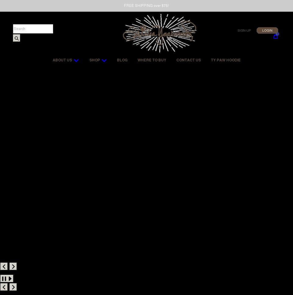 trishayearwoodpetcollection.com shopify website screenshot