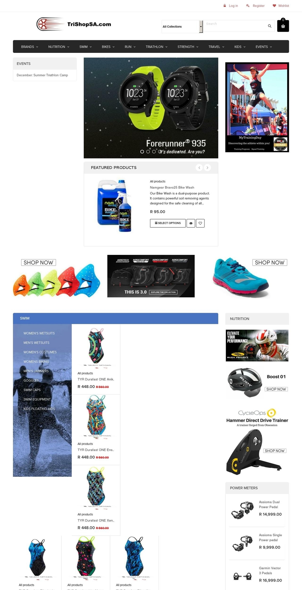 trishopsa.com — Shopify storefront screenshot