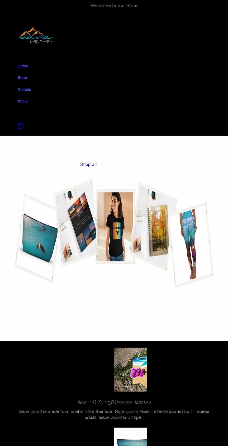 tristinedavis.com — Shopify storefront screenshot