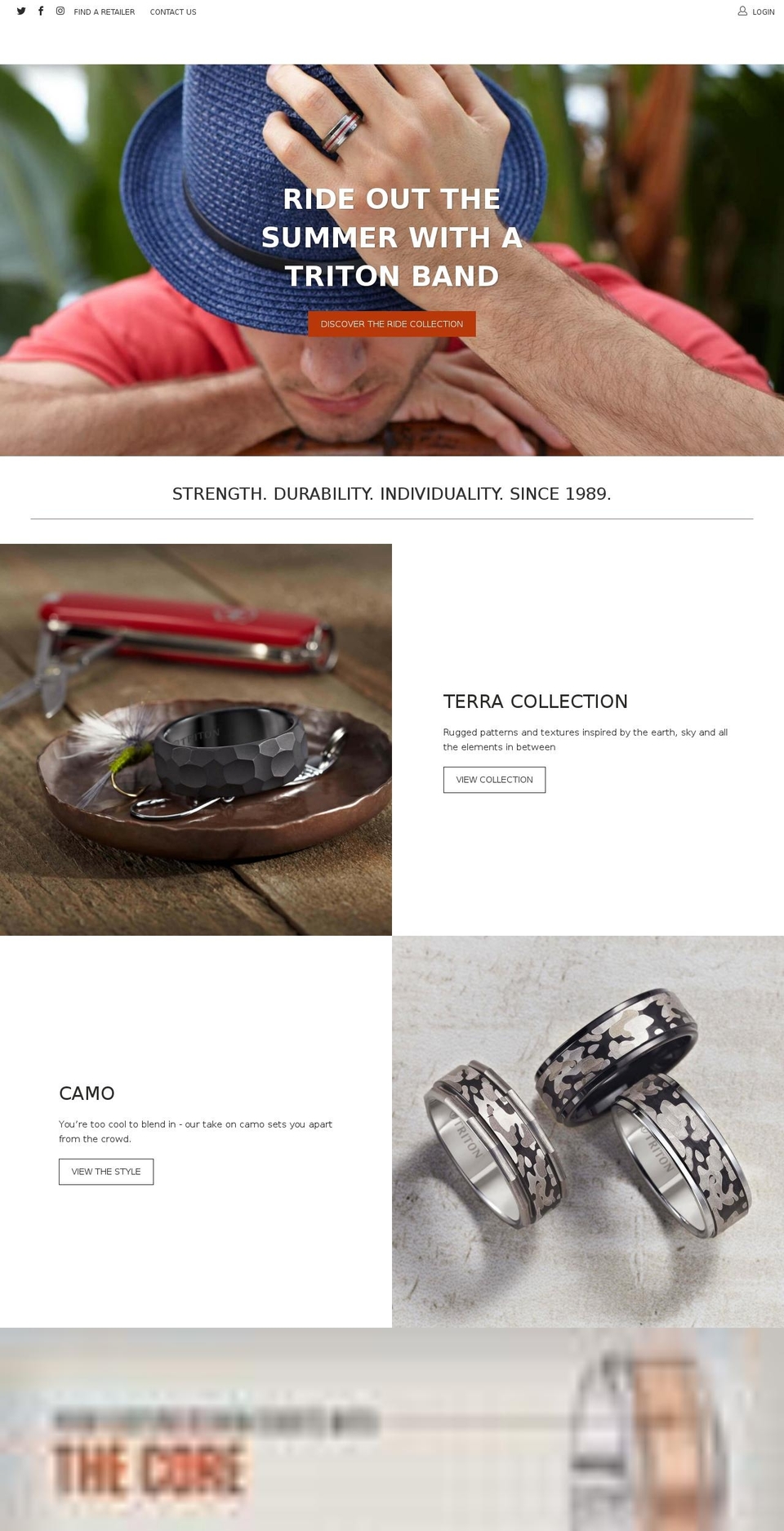 Turbo - PRODUCTION Shopify theme site example tritonjewelry.com