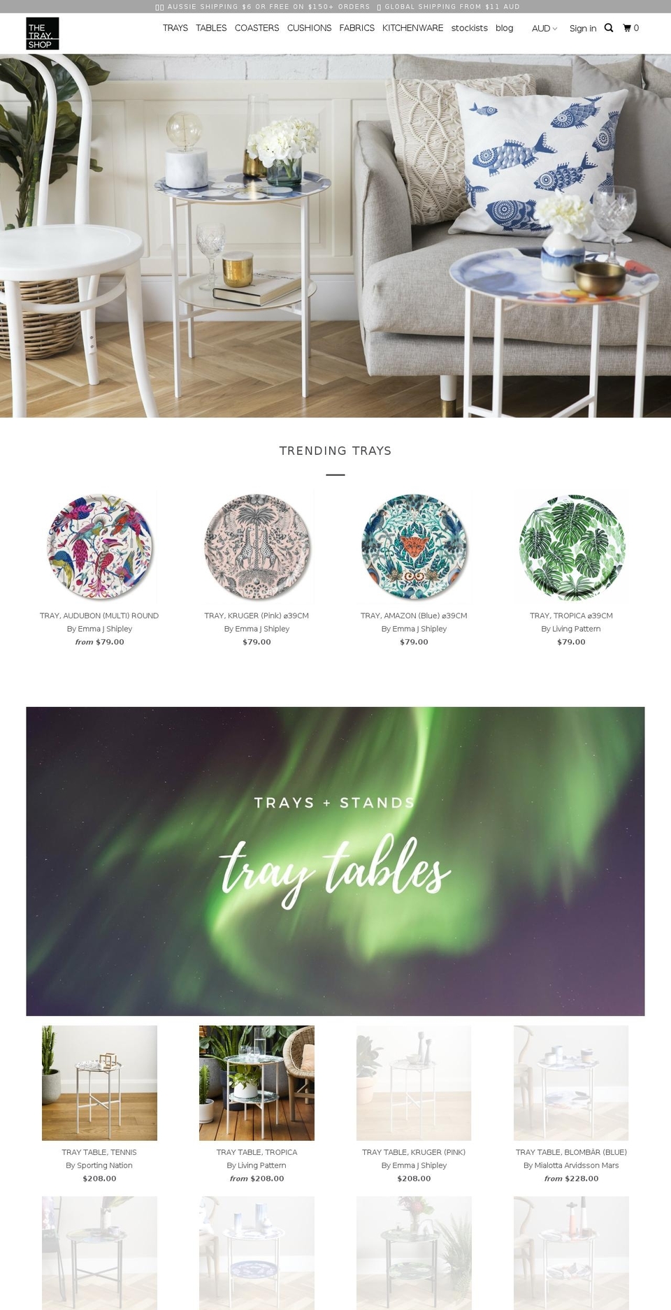 trivsam.com — Shopify storefront screenshot