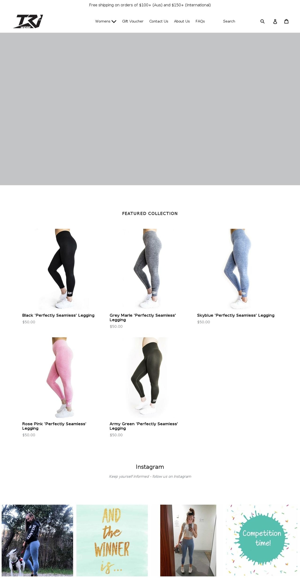 triwear.com — Shopify storefront screenshot