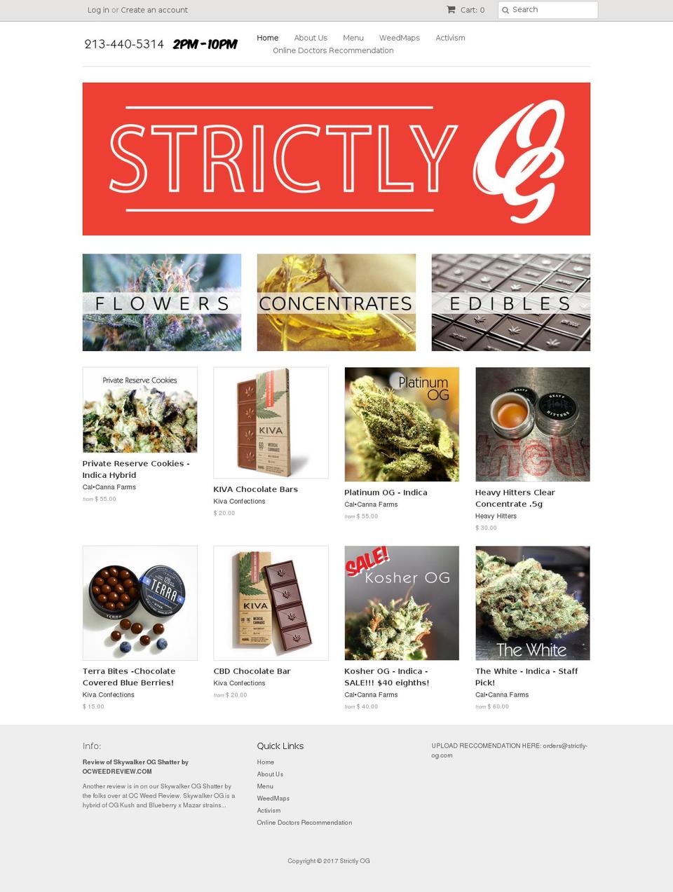 trojanweed.com shopify website screenshot
