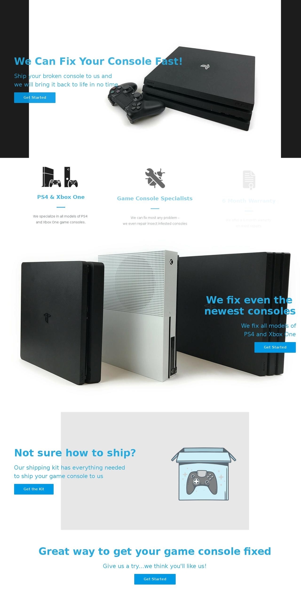 tronicsfix.com shopify website screenshot