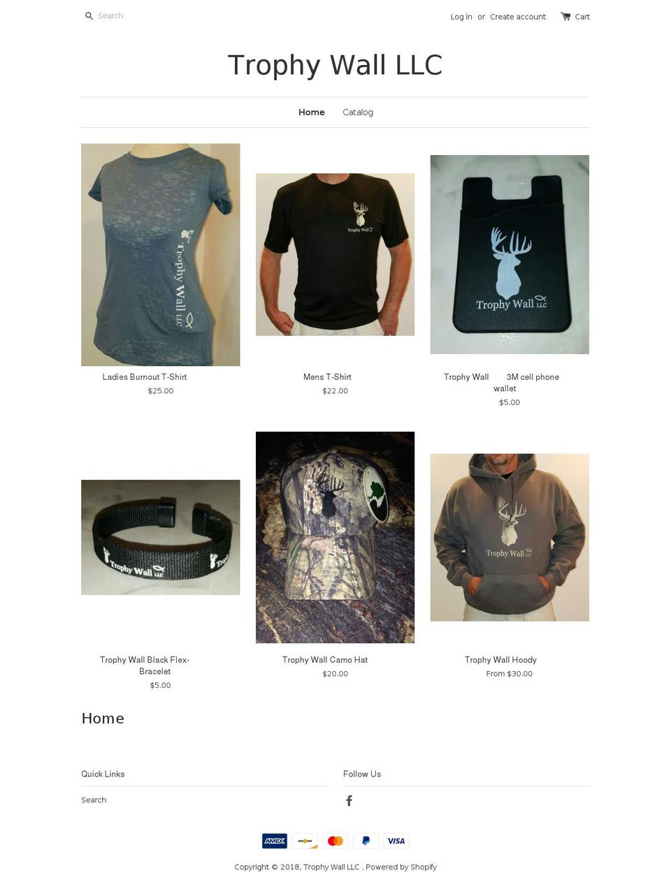 trophywalls.com — Shopify storefront screenshot