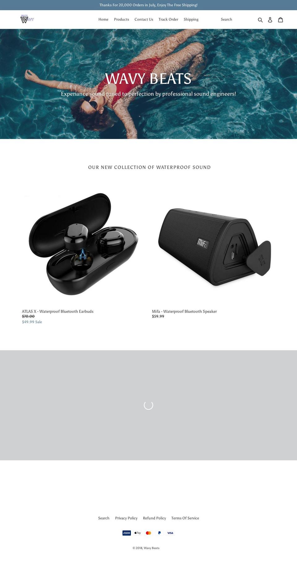 tropicalframes.com — Shopify storefront screenshot