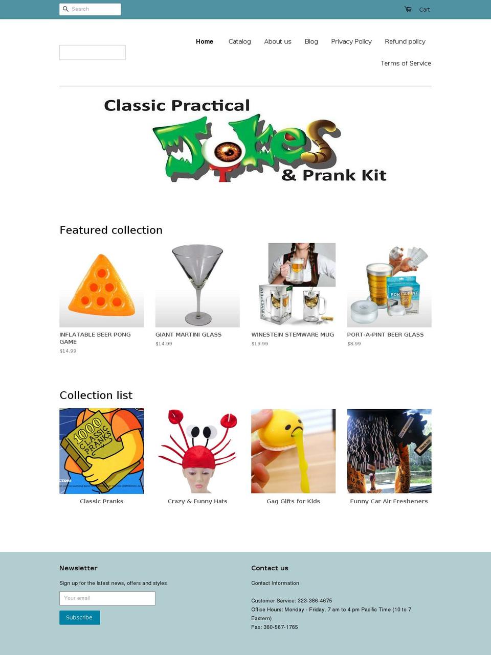 troublebunny.com — Shopify storefront screenshot