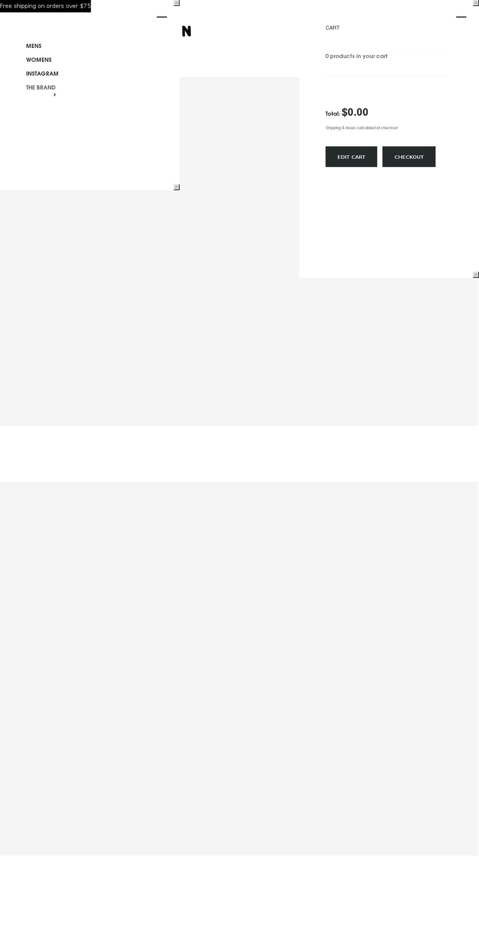 troublemuffin.com shopify website screenshot