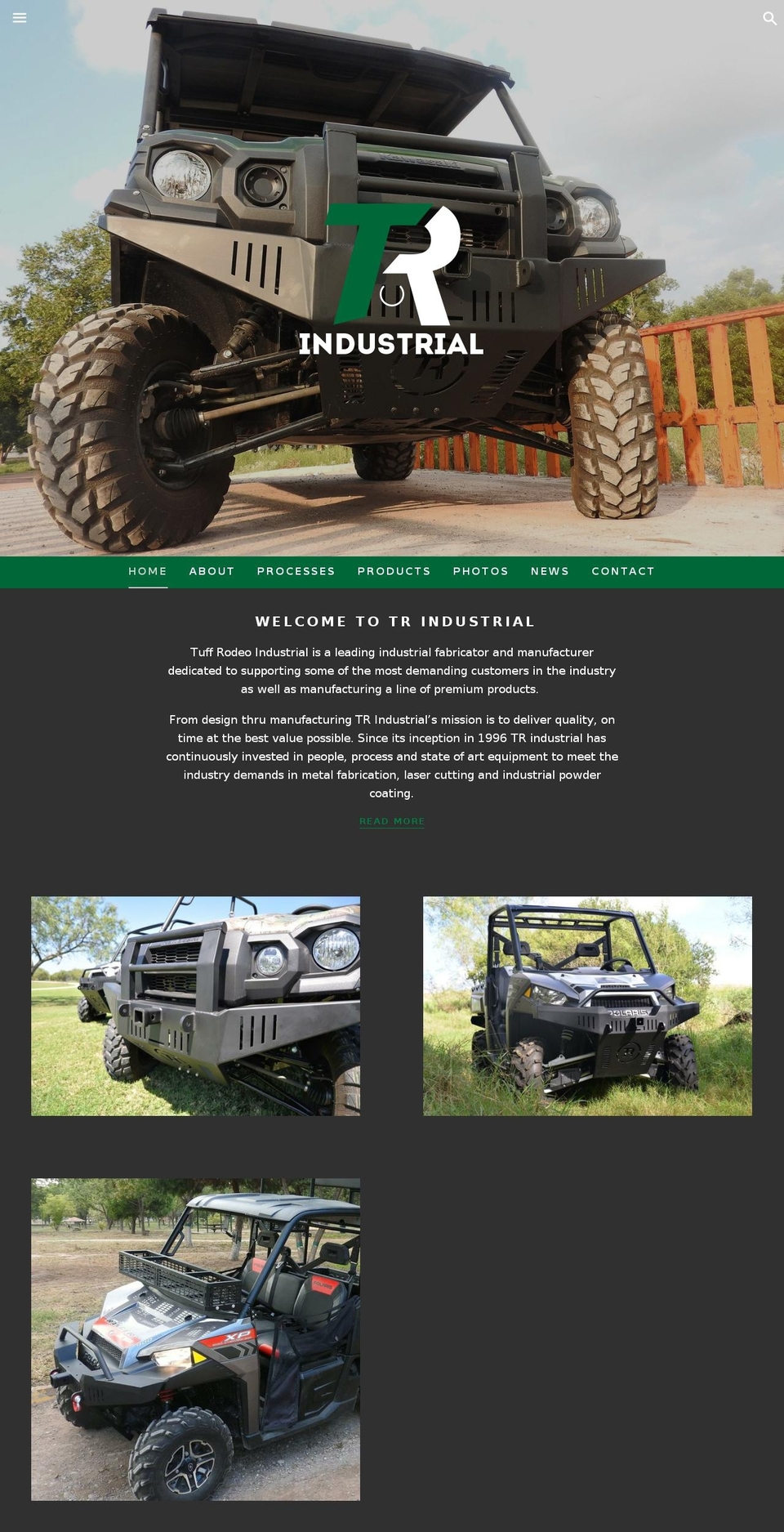 trproducts.net shopify website screenshot