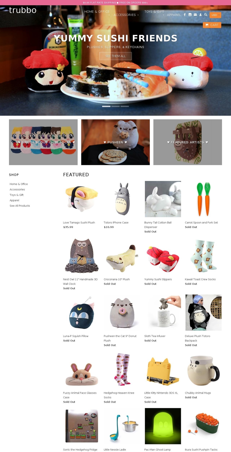 trubbo.com shopify website screenshot