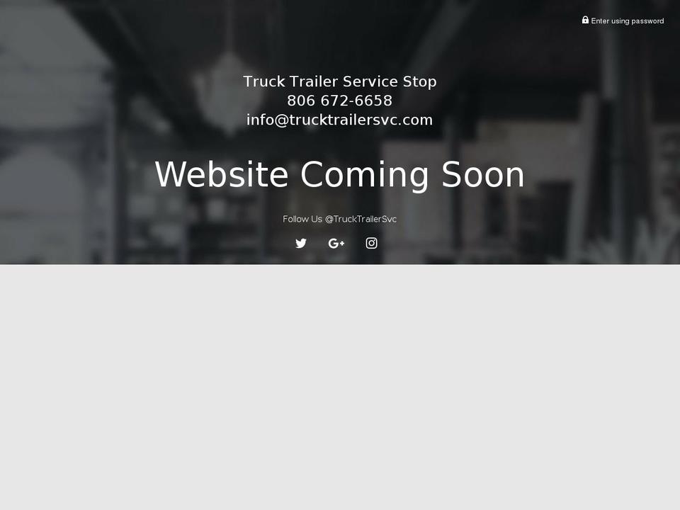 trucktrailersvc.com — Shopify storefront screenshot
