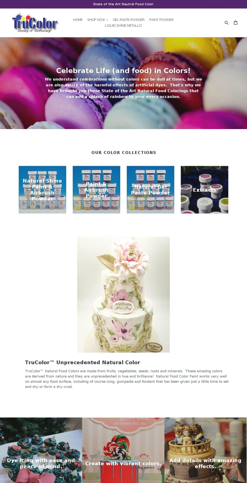 trucolorhongkong.com — Shopify storefront screenshot