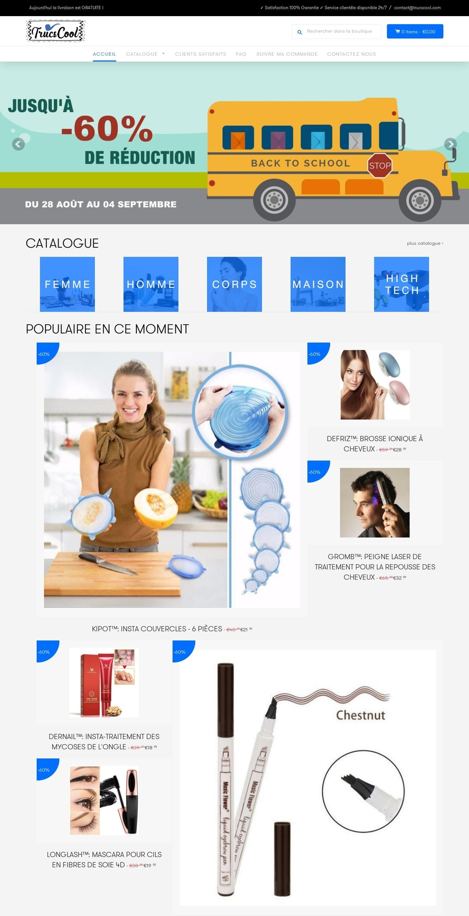 trucscool.com — Shopify storefront screenshot